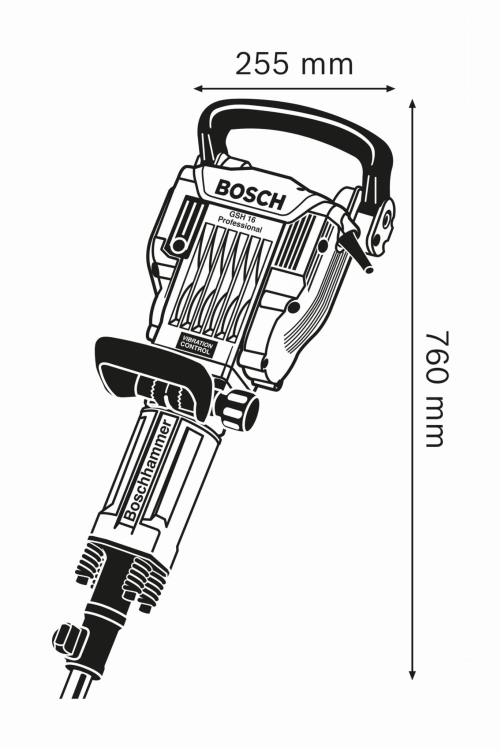 Młot wyburzeniowy GSH 16-30