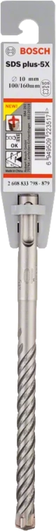 Wiertło Bosch SDS plus-5X 10x100x160