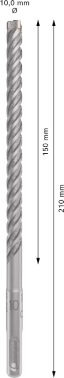Wiertło Bosch SDS plus-5X 10x150x210