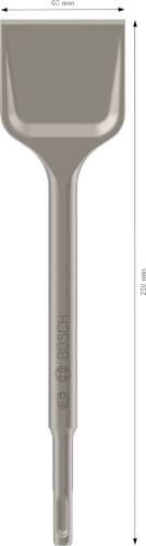 Dłuto łopatkowe SDS-plus 250/60