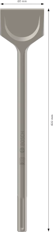 Dłuto łopatkowe SDS-max łopatkowe 400/80 mm
