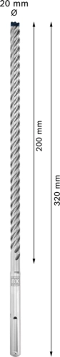 Wiertło SDS-max 8X Bosch 18x400x540