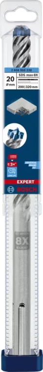 Wiertło SDS-max 8X Bosch 20x200x320