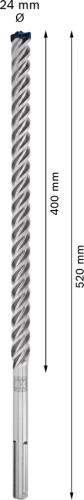 Wiertło SDS-max 8X Bosch 24x400x520