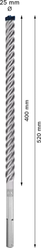 Wiertło SDS-max 8X Bosch 25x400x520