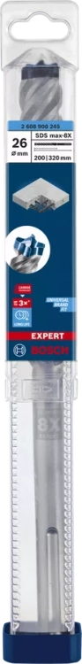 Wiertło SDS-max 8X Bosch 26x200x320