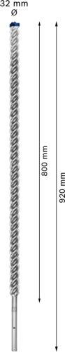 Wiertło SDS-max 8X Bosch 32x800x920
