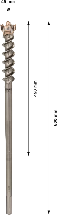 Wiertło SDS-max przebiciowe Bosch 45x450