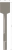 Dłuto HEX 28 łopatkowe 400/80