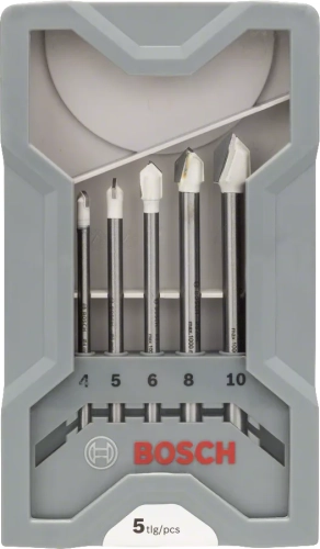Zestaw 5 szt. wierteł do ceramiki CYL--9 Bosch Soft Ceramic