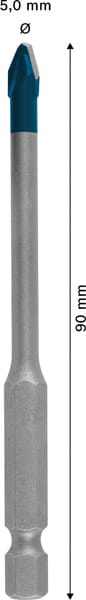 Wiertło EXPERT HEX-9 Bosch HardCeramic