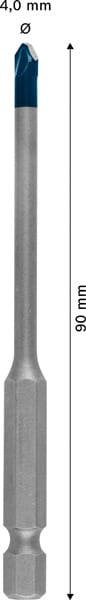 Wiertło EXPERT HEX-9 Bosch HardCeramic