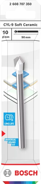 Wiertło ceramika CYL-9 Bosch Soft Ceramic 10x90