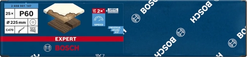 Papier ścierny Bosch EXPERT 225mm ziarnistość 60