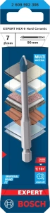 Wiertła EXPERT HEX-9 Bosch HardCeramic 7 x 90 mm