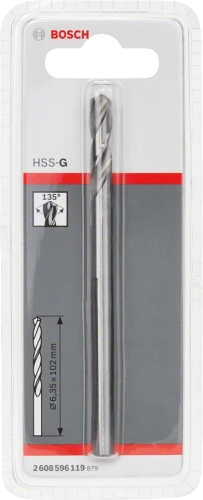 Wiertło centrujące Bosch HSS-G do uchwytów