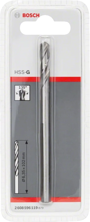 Wiertło centrujące Bosch HSS-G do uchwytów
