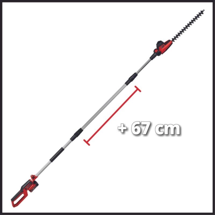 Akumulatorowe nożyce do żywopłotu na wysięgniku EINHELL GC-HH 18/45 Li T solo