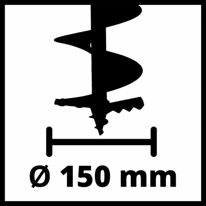 Akumulatorowa wiertnica glebowa EINHELL GP-EA 18/150 Li BL solo