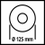 Akumulatorowa szlifierka kątowa EINHELL TE-AG 18/125-2 Li solo
