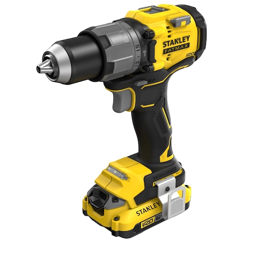 Akumulatorowa wiertarko-wkrętarka STANLEY FATMAX SFMCD726M2T 18V V20 2x4Ah