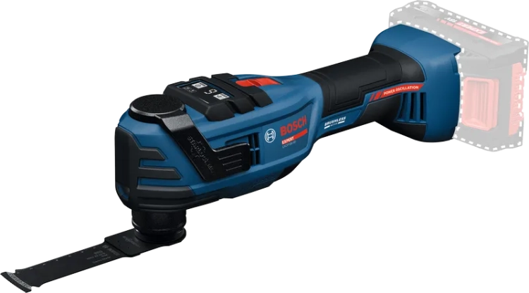 Akumulatorowe narzędzie wielofunkcyjne Bosch EXOP18V-40 solo L-BOXX