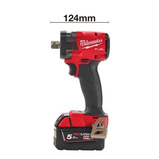 Klucz udarowy akum.1/2" MILWAUKEE M18FIW2P12-0X, 339Nm