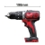 Wiertarko-wkrętarka udarowa MILWAUKEE M18BPD-0