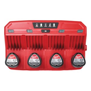 Ładowarka 4-portowa 12V MILWAUKEE M12 C4