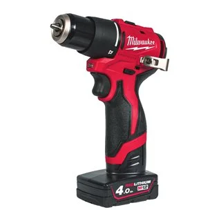 Wiertarko-wkrętarka udarowa 12V MILWAUKEE M12 BLPDRC-402C
