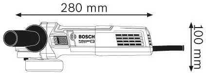 Szlifierka kątowa BOSCH GWS 9-125S Bosch + Tarcza Multi Wheel