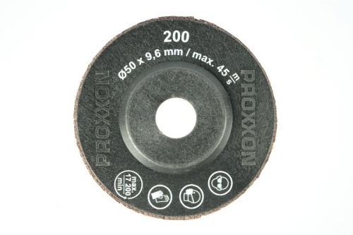 Tarcze listkowe z powłoką diamentową PROXXON, ziarnistość 200, śr. 50 mm, 2 szt.