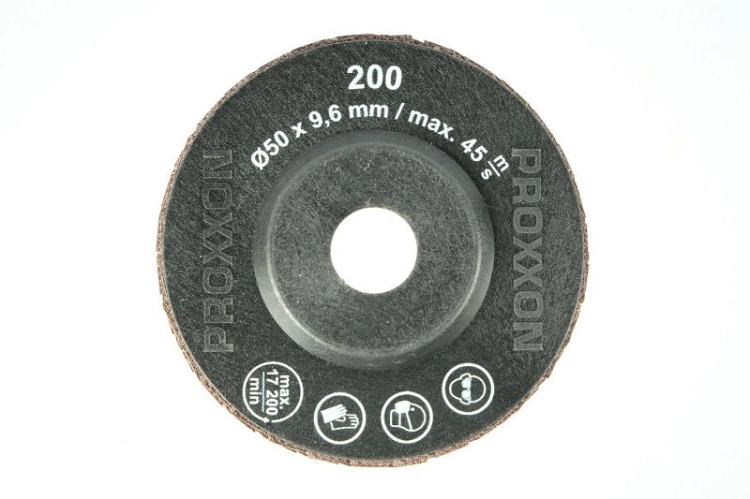 Tarcze listkowe z powłoką diamentową PROXXON, ziarnistość 200, śr. 50 mm, 2 szt.