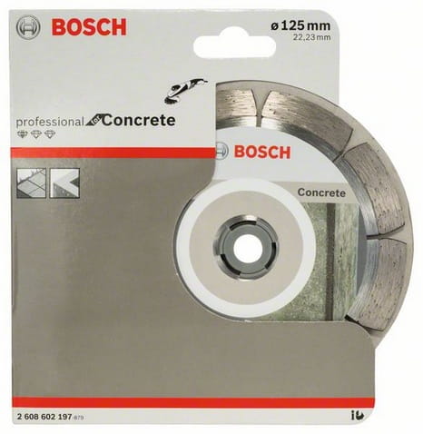 B.Tarcza diament beton 125x22x1,6x10mm Standard