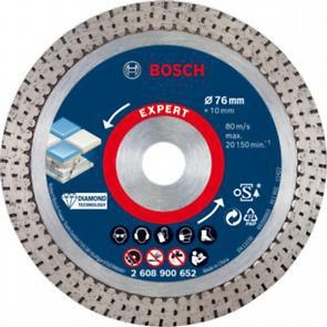 B.Tarcza diament ceramika 76x10x1,5x10mm HardCeramic EXPERT