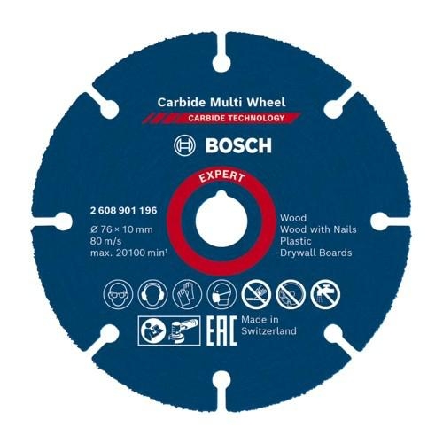 B.Tarcza multi 76x10mm Carbide Multi Wheel EXPERT