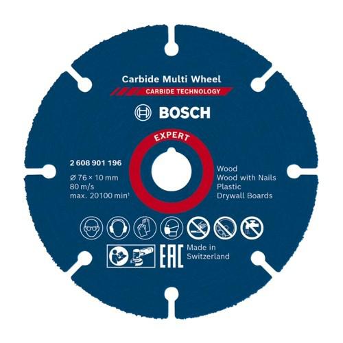 B.Tarcza multi 76x10mm Carbide Multi Wheel EXPERT