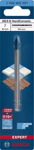 Wiertło EXPERT HEX-9 Bosch HardCeramic 8 x 90 mm