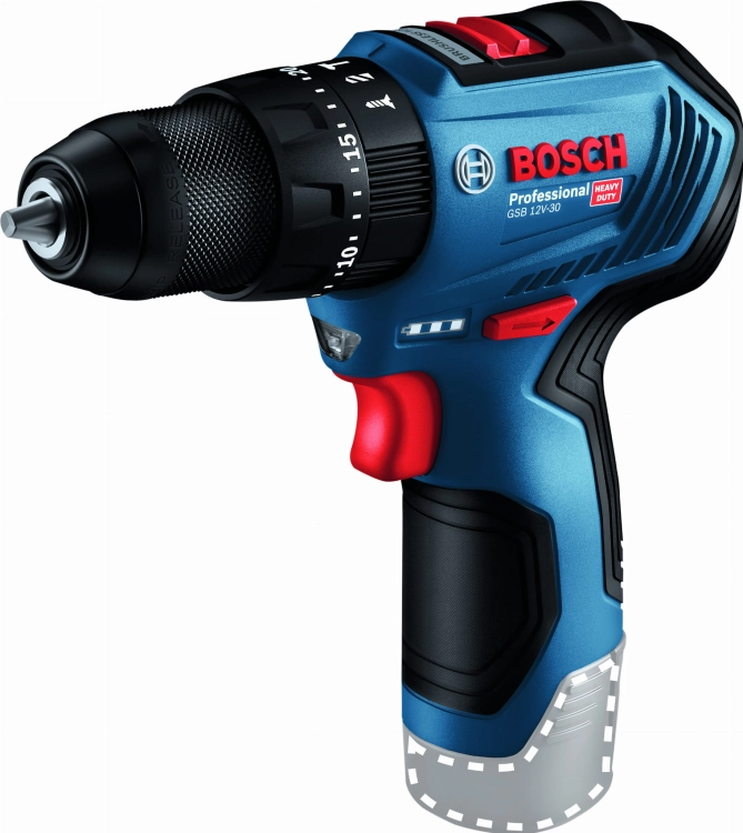 Wiertarko-wkrętarka udarowa GSB 12V-30