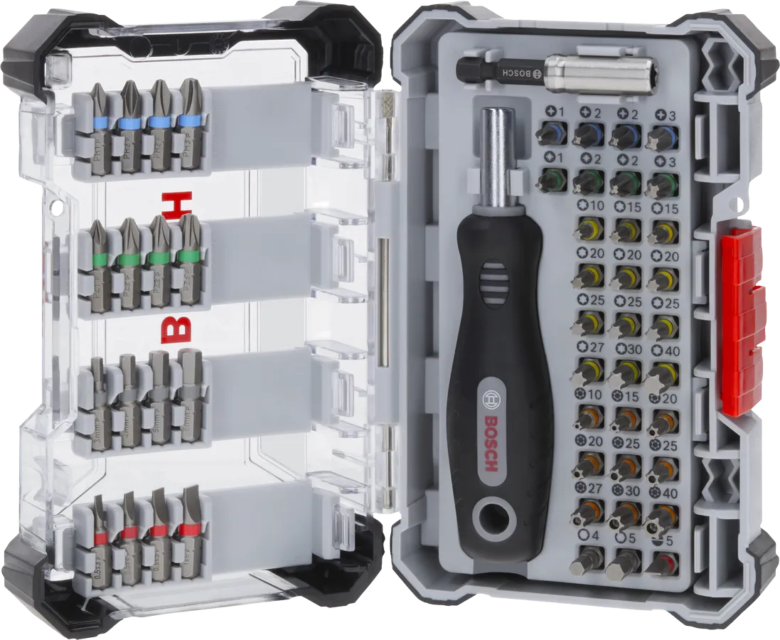 Zestaw bitów do wkrętarki Extra Hard 50 szt.