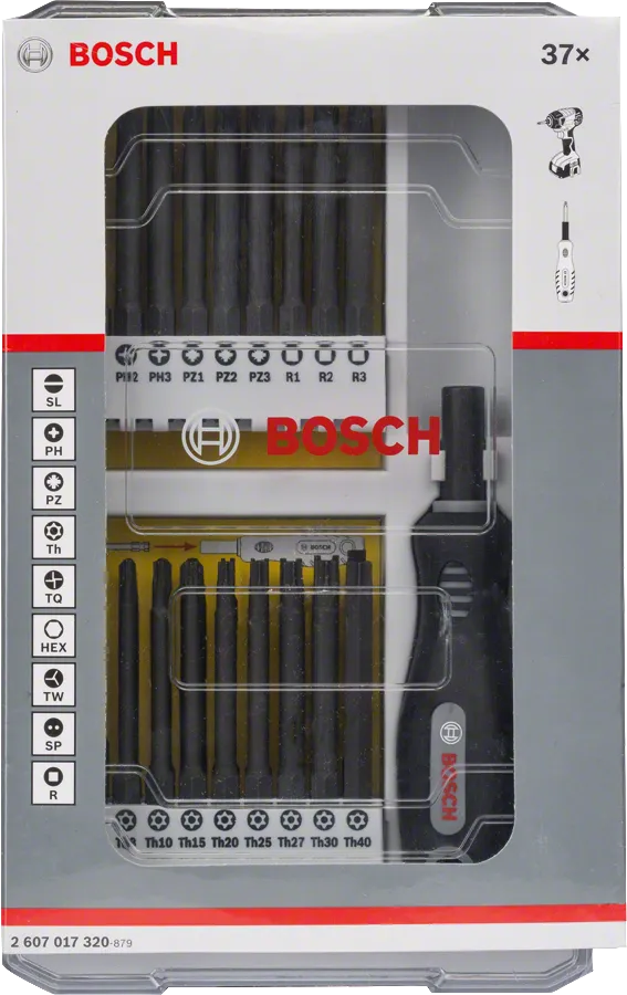 Zestaw bitów Bosch Extra Hard 37 szt.