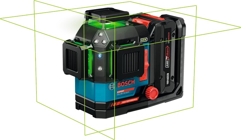 Laser liniowy Bosch EXLL18V-120-33CG