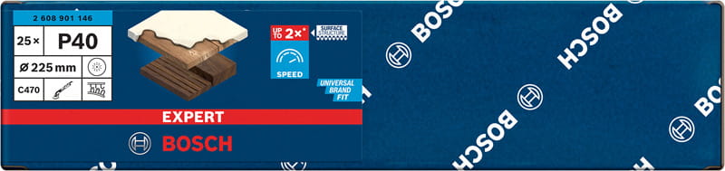Papier ścierny Bosch EXPERT 225mm
